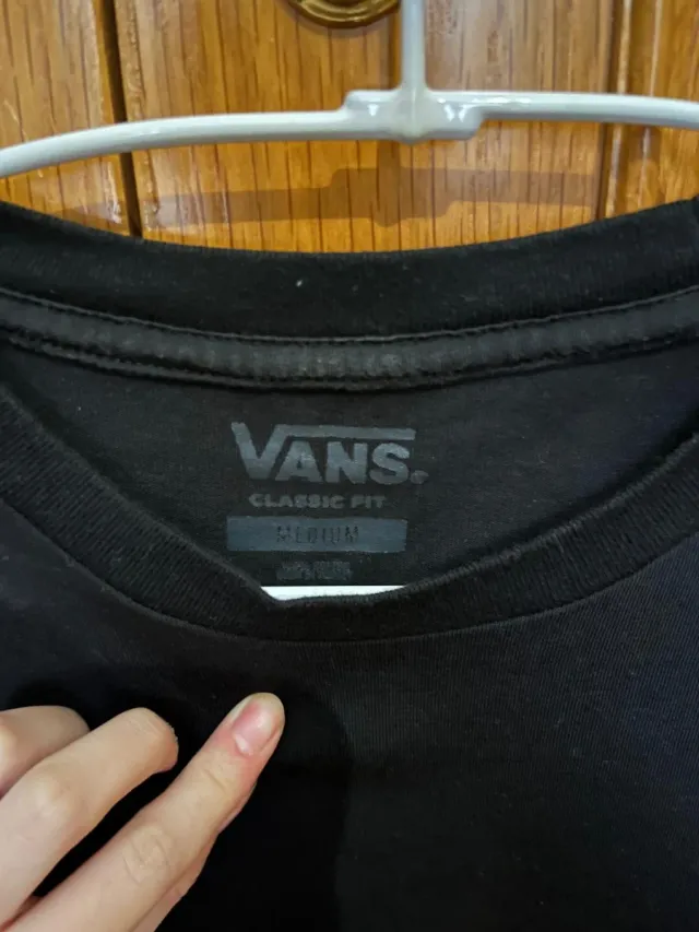 Camiseta Vans Negra Talla M