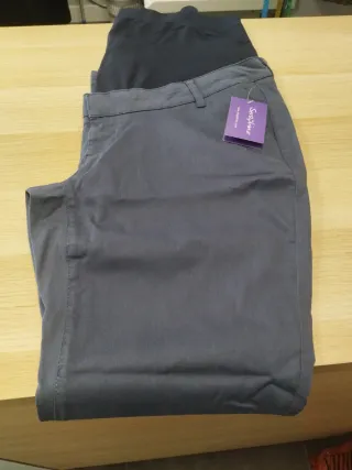 Pantalones premamá Seraphine grises