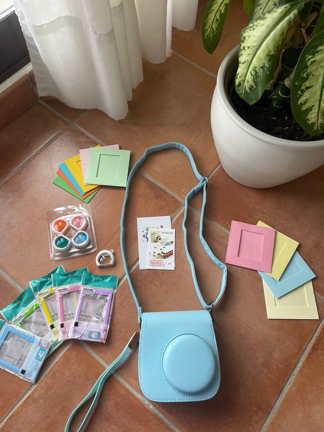 Fotocamera Fujifilm Instax Mini 9 Blu Chiaro