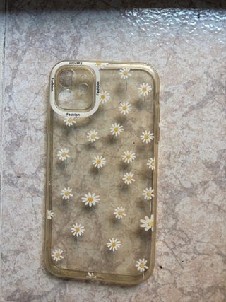Funda iPhone 11 Flores Margaritas
