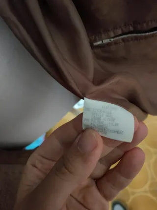 Cappotto Donna Lana Beige/Marrone Taglia L