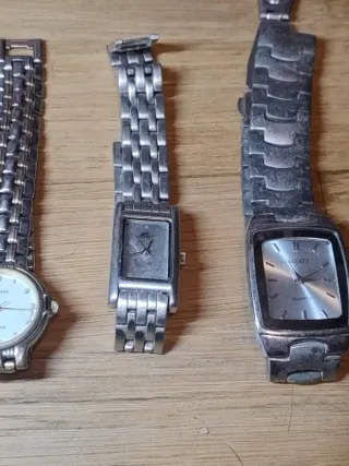 Lote 5 Relojes Mujer y Hombre