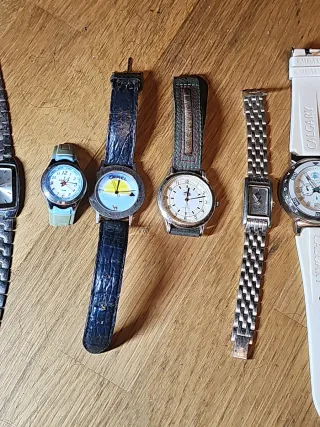 Lote 9 Relojes REVISAR . VER FOTOS