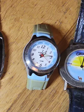 Lote 9 Relojes REVISAR . VER FOTOS