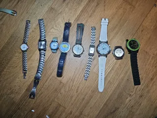 Lote 9 Relojes REVISAR . VER FOTOS