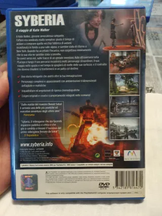 Syberia PS2 B. Sokal