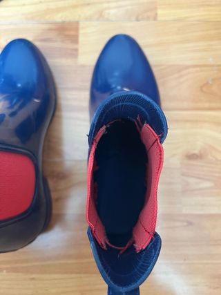 ¡BLACK FRIDAY! Botas de agua azul y rojo