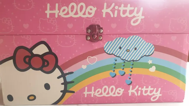 Estuche Hello Kitty Rosa