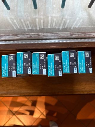 6 scatole ACUVUE Oasys 1-Day lenti a contatto -5.5