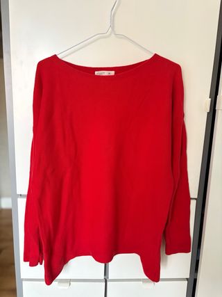 Jersey rojo talla M
