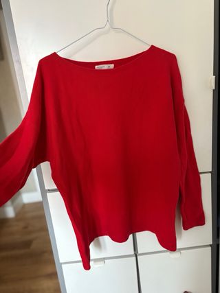 Jersey rojo talla M