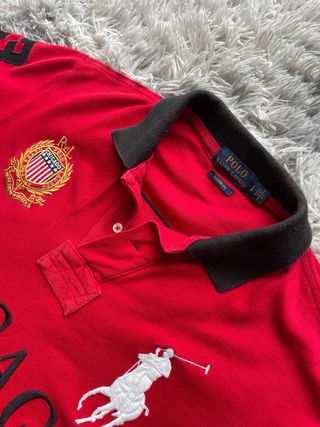 Polo Ralph Lauren Chicago Vintage Rojo