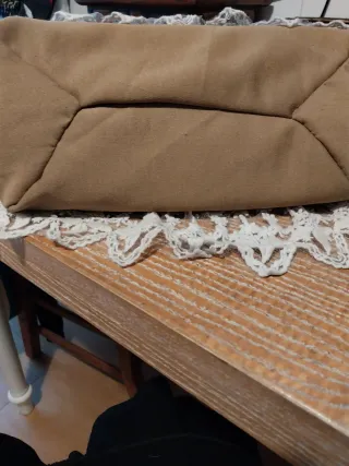 Borsa fatta a mano con pizzo