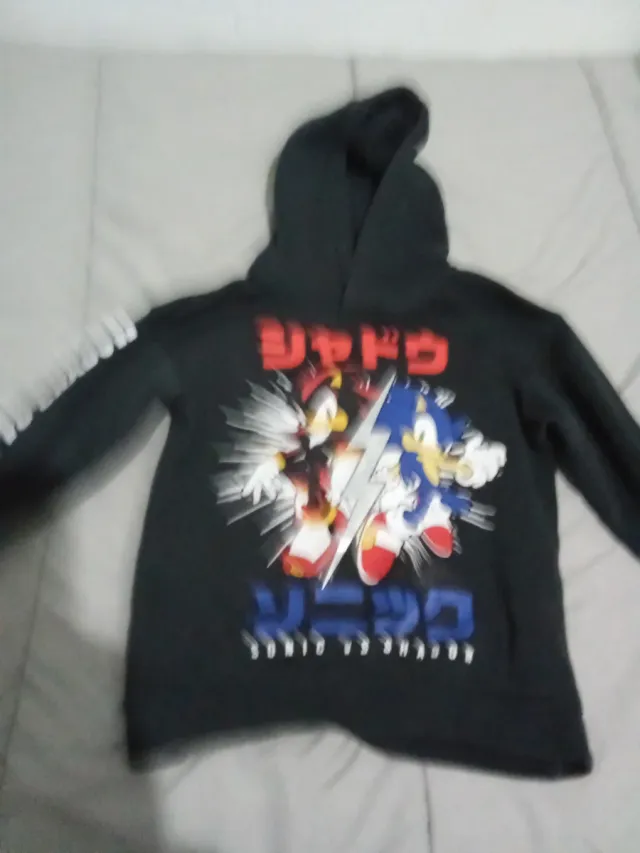 Sudaderas Spiderman y de Sonic con capucha