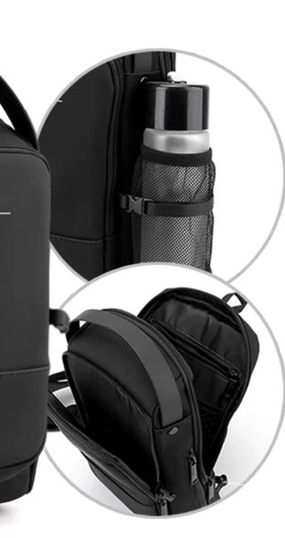 Mochila bandolera VBIGER negra