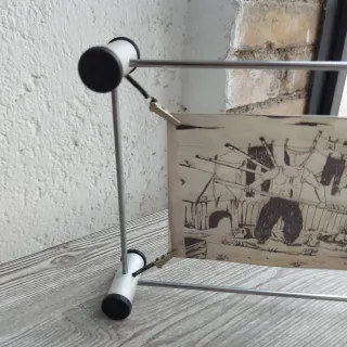 Portafoto doppio con disegni