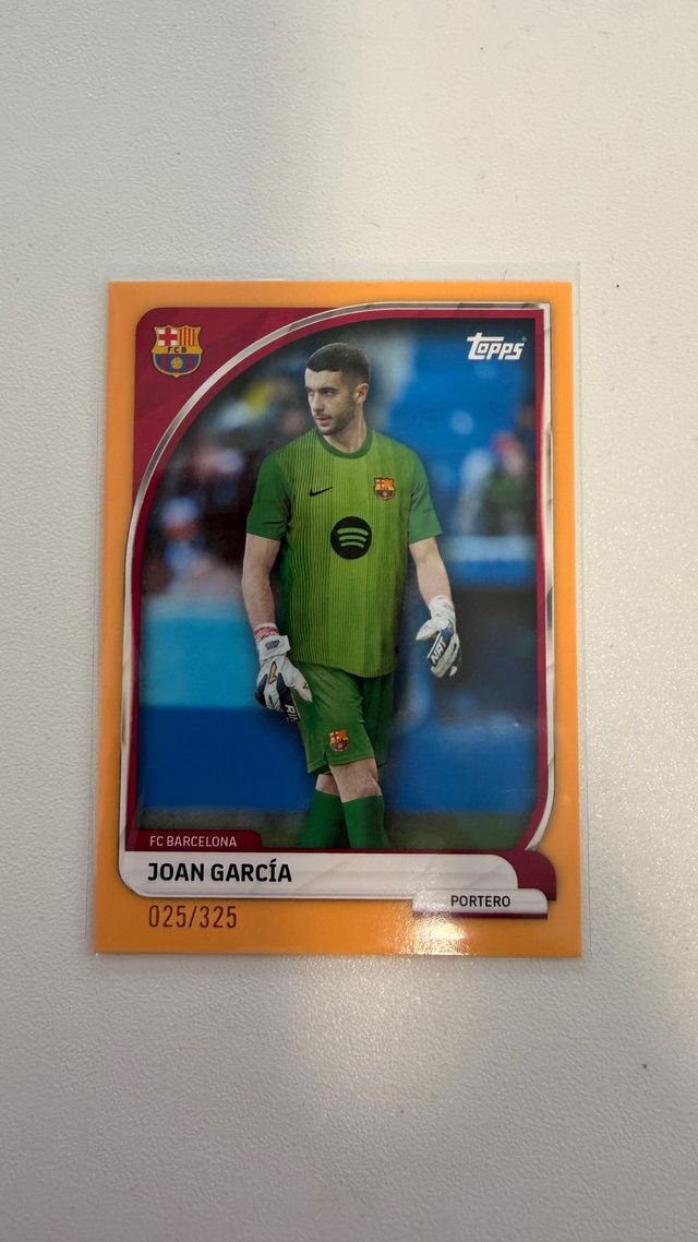 Joan García 025/325 Topps FC Barcelona