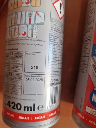 4 Tacos Químicos Würth WIT-VM 250