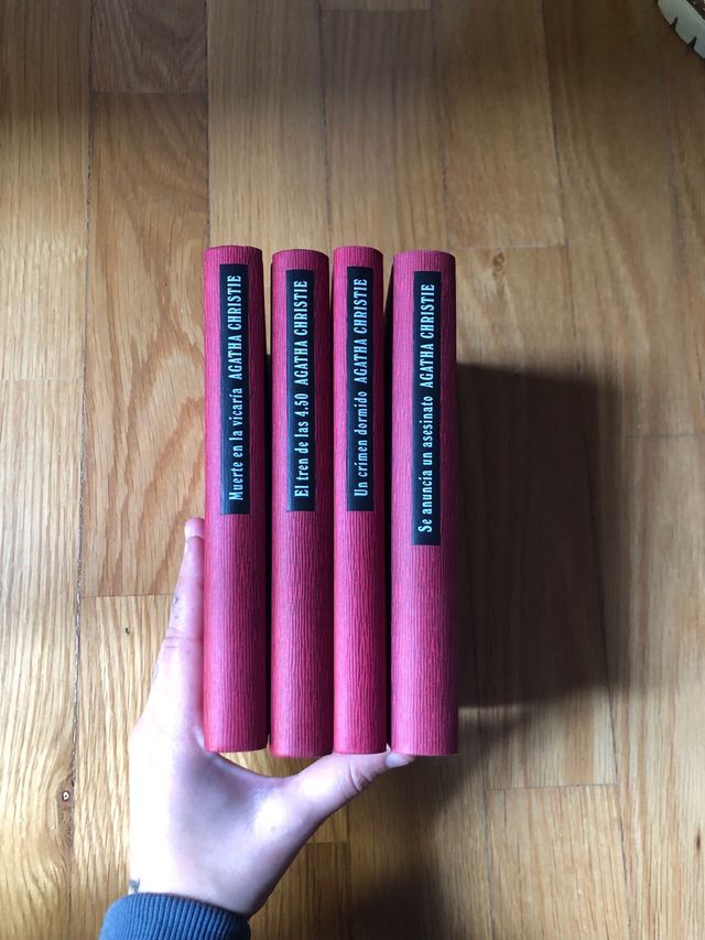 Lote libros agatha christie