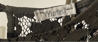 Abito verde in pizzo