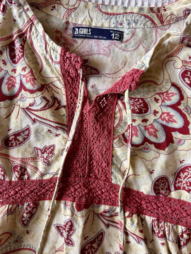 Camisa Zara Kids Talla 12