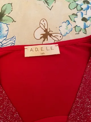 Maglia ADELE donna rossa