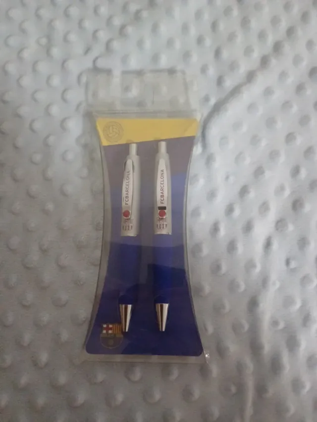 Bolígrafo y portaminas FC Barcelona