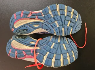 Scarpe Saucony Mystic Donna Tg. 38.5 Blu/Arancio