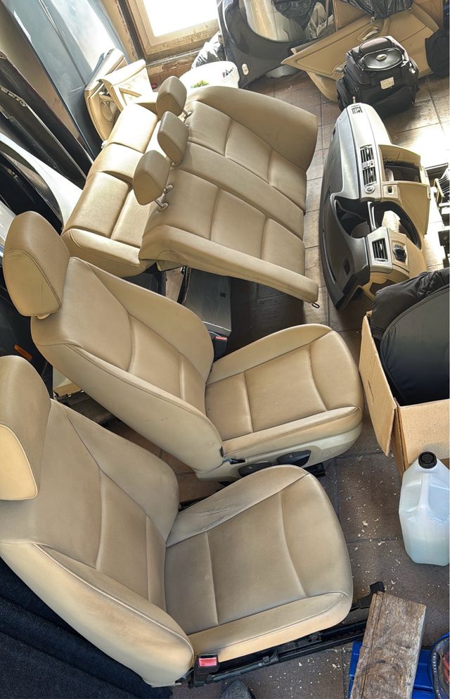 Asientos Piel Beige BMW E90 320i