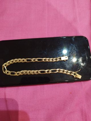 Esclava Oro 18k Maciza 20cm 12,5