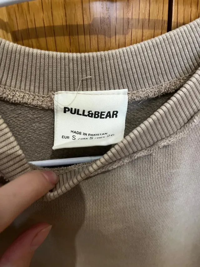 Sudadera Pull&Bear Beige