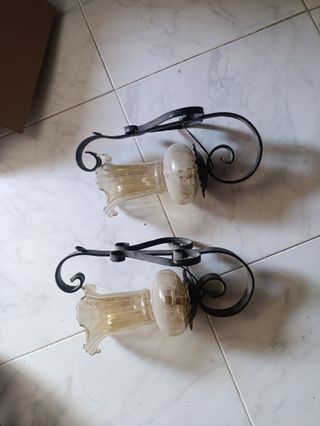 Farolillos de forja clásica