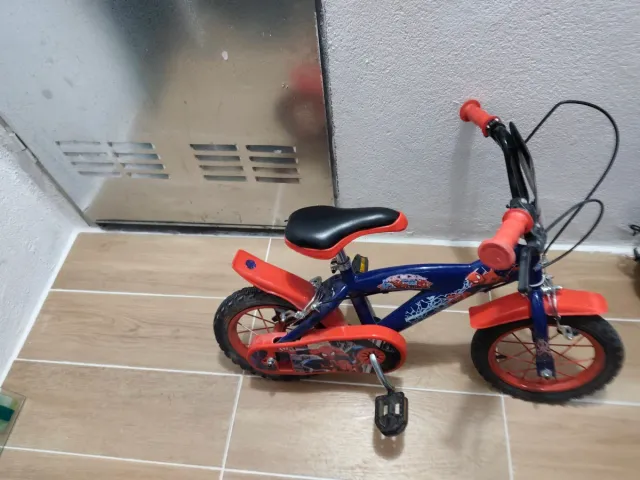 Bicicleta infantil Spiderman