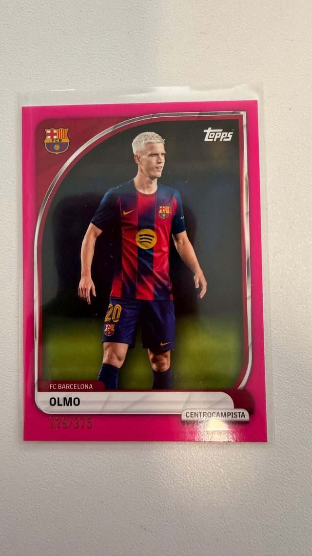 Olmo /375 Topps FC Barcelona