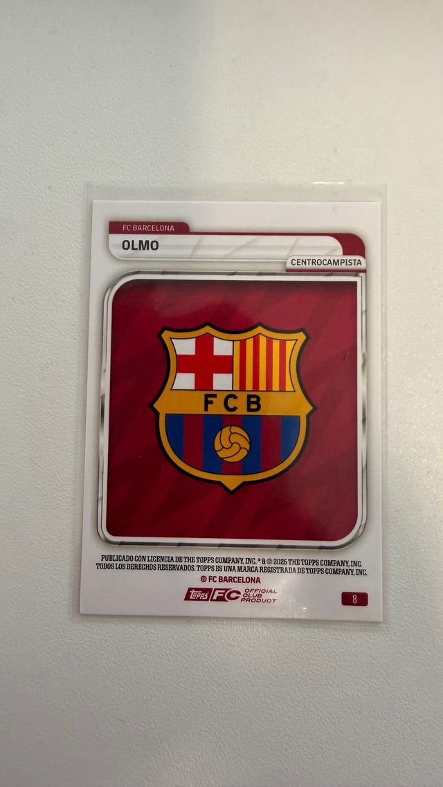 Olmo /375 Topps FC Barcelona