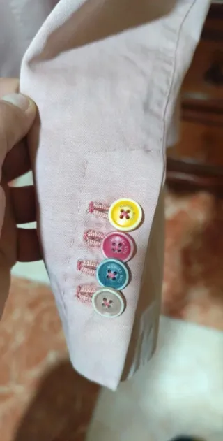 Americana Manuel Ritz Rosa Talla M