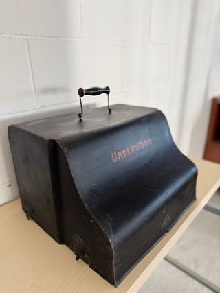 Caja para máquina de escribir Underwood