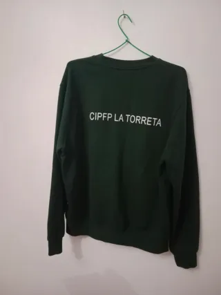 Sudadera CIPFP LA TORRETA verde