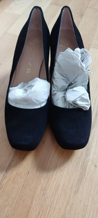 Zapatos Unisa Mujer Negros Talla 36