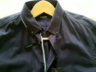 Camisa McGregor Slim Fit Algodón Azul Talla M