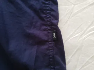 Camisa McGregor Slim Fit Algodón Azul Talla M