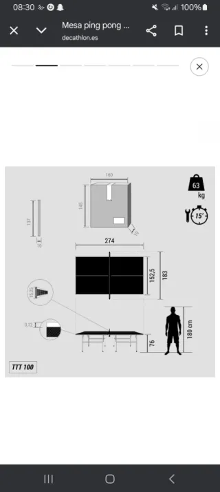 Mesa Ping Pong Pongori INTERIOR
