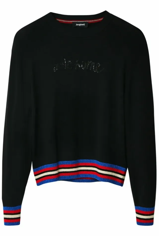 Jersey Desigual Talla Única Negro