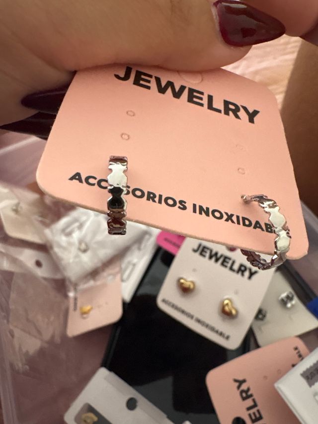 Pendientes de plata con diseño