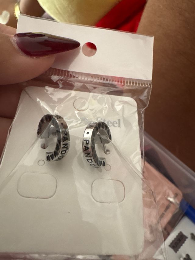 Pendientes de plata con diseño