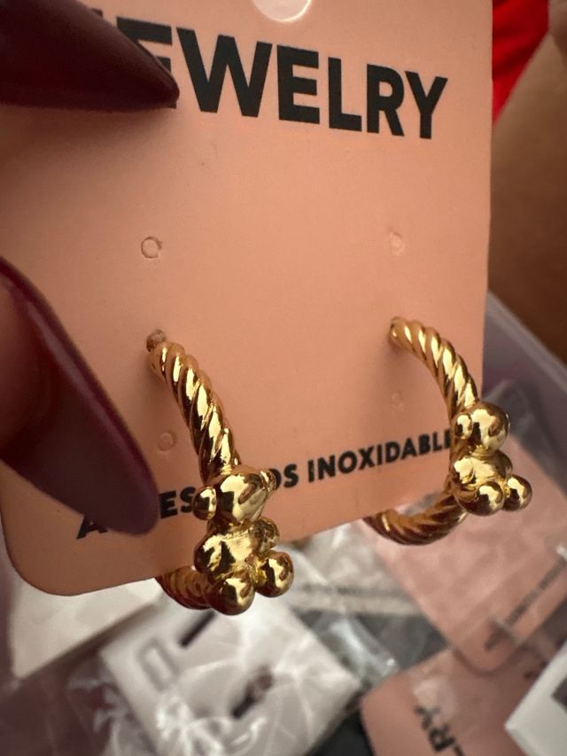 Pendientes de plata con diseño