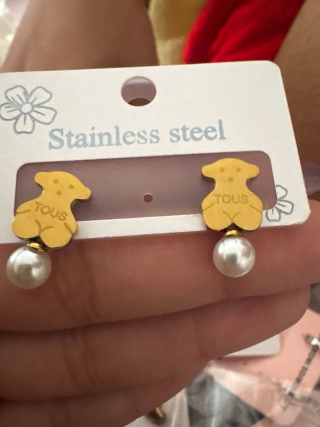 Pendientes de plata con diseño