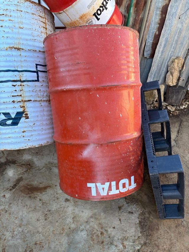 Bidón metálico TOTAL chapa