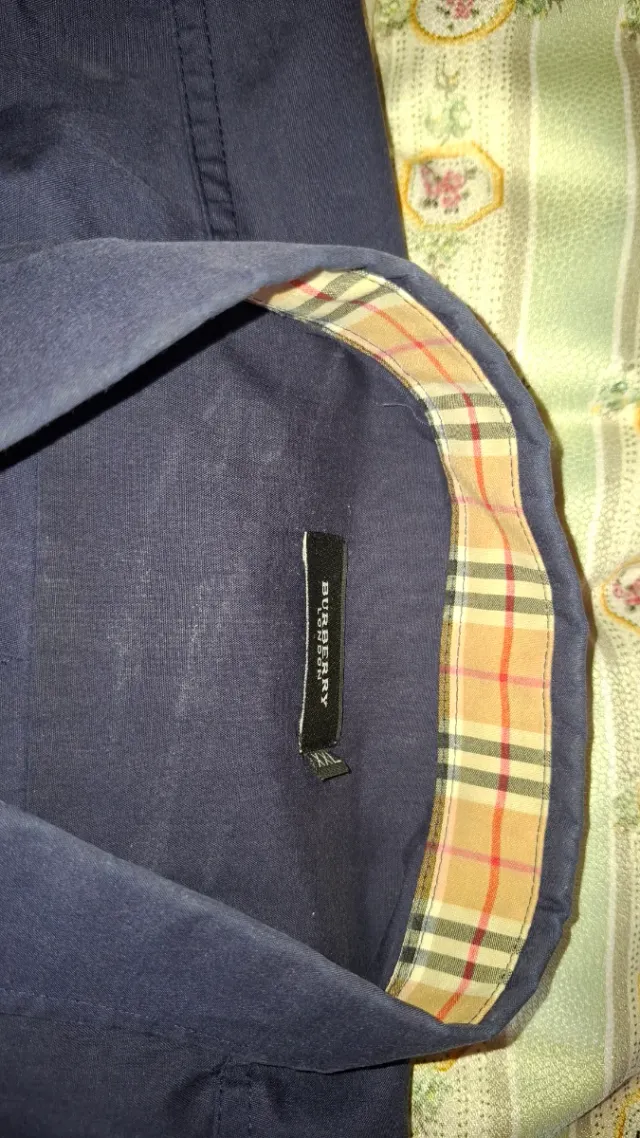 Camisa Burberry Azul Talla XXL