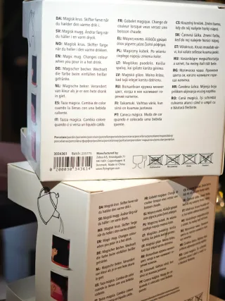 Tazze magiche che cambiano colore